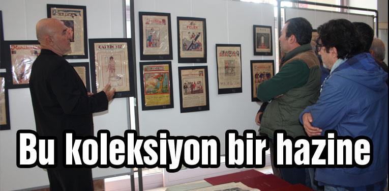 Osmanlı’dan Günümüze 200 mizah dergisi sergilendi 