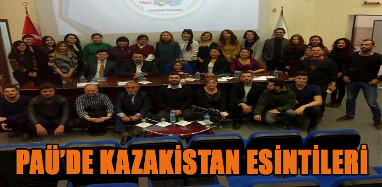 PAÜ’de Kazakistan esintileri