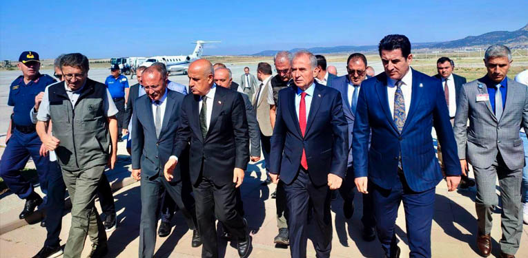 Bakan Kirişçi Ankara’ya uğurlandı