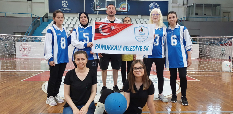 Pamukkale Belediyespor Goalball Takımı 2. Lig’e yükseldi