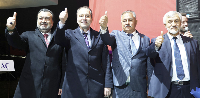 YRP Genel Başkanı Fatih Erbakan Beyağaç’ta