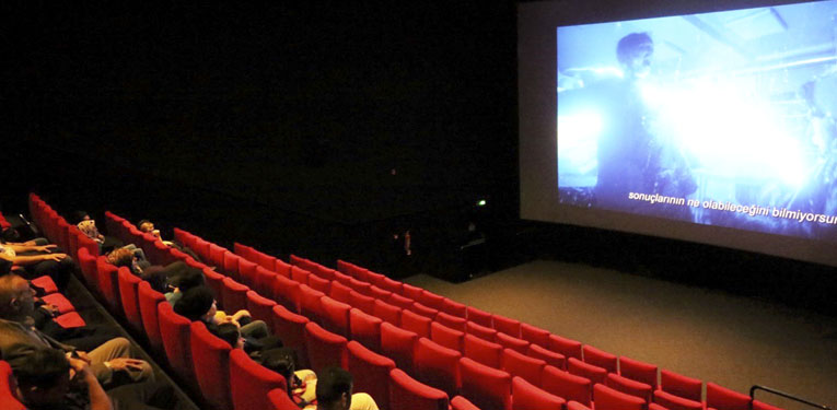 Denizli’de geçen yıl  615 bin kişi sinema  ve tiyatroya gitti 